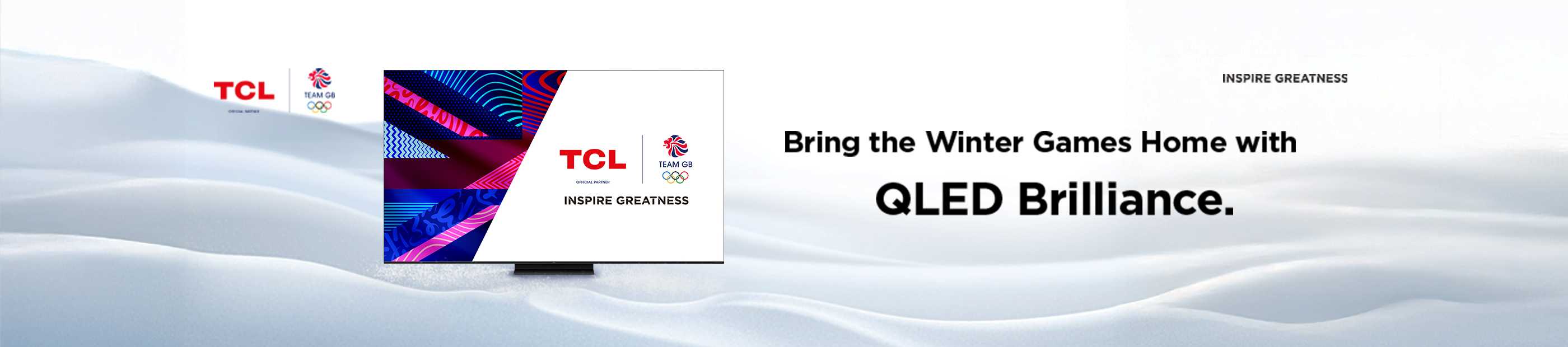 TCL. Bring the Winter games home with QLED brilliance.