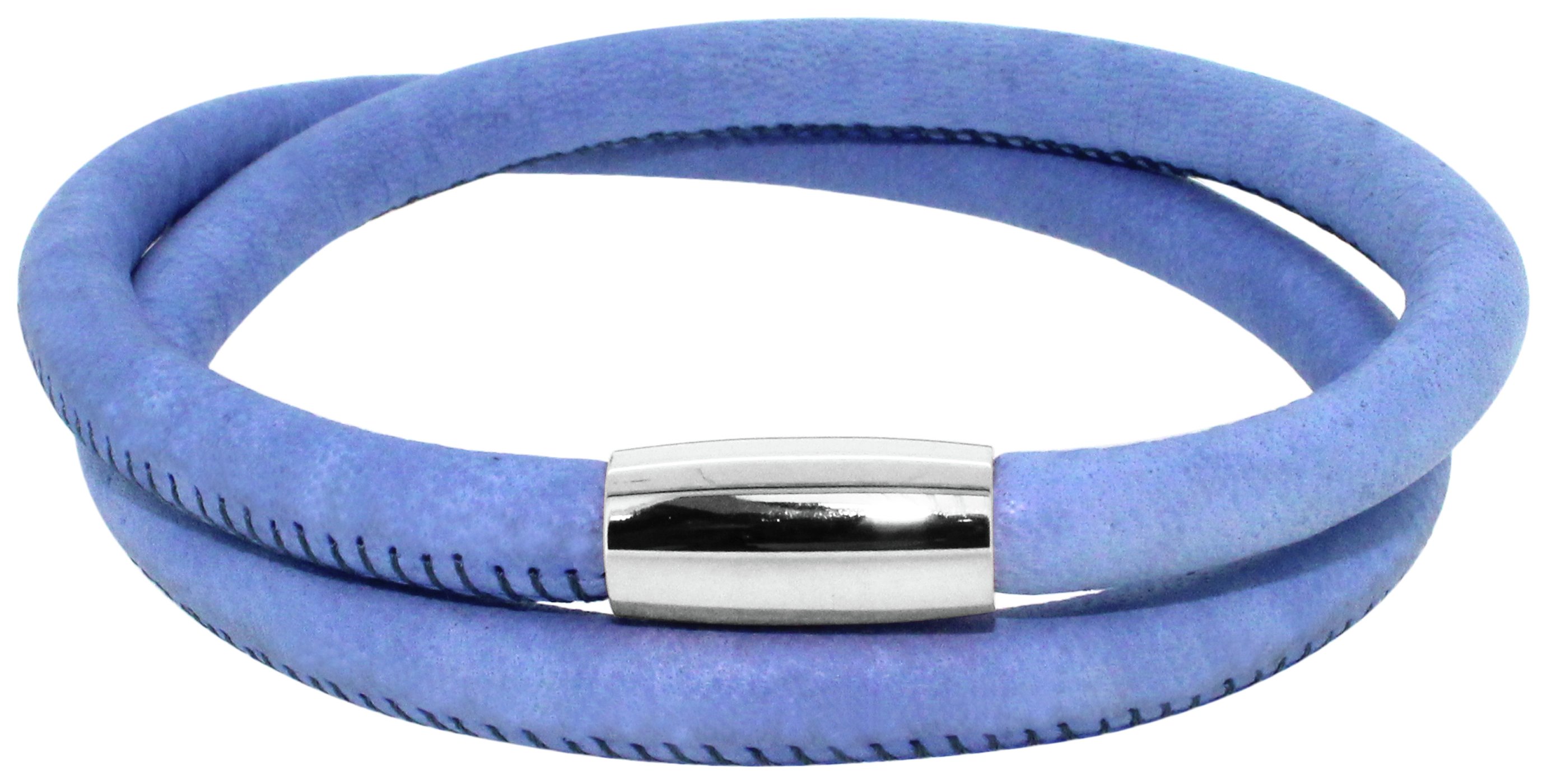 Link Up 2 Row Violet Leather Cord Bracelet review