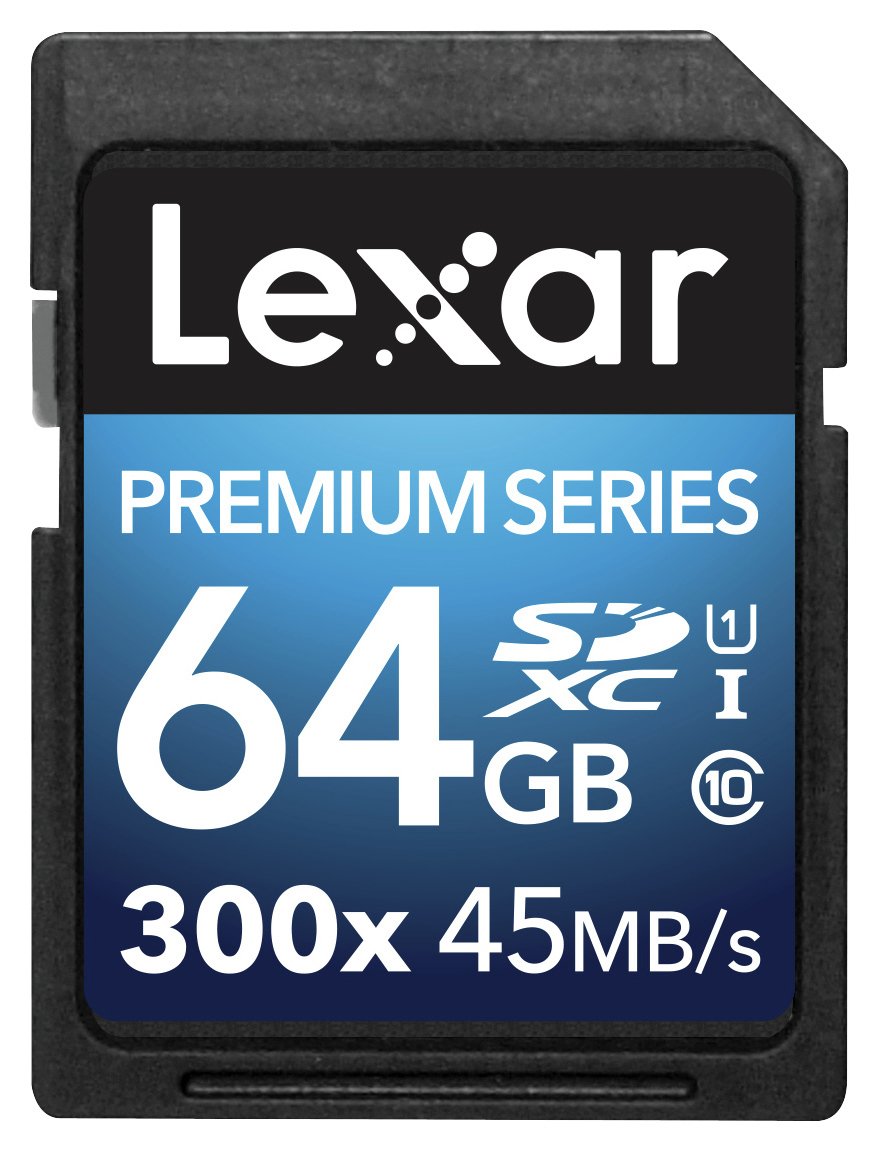 Lexar 64GB SDXC 300X Premium II Class 10 U1 Memory Card Review