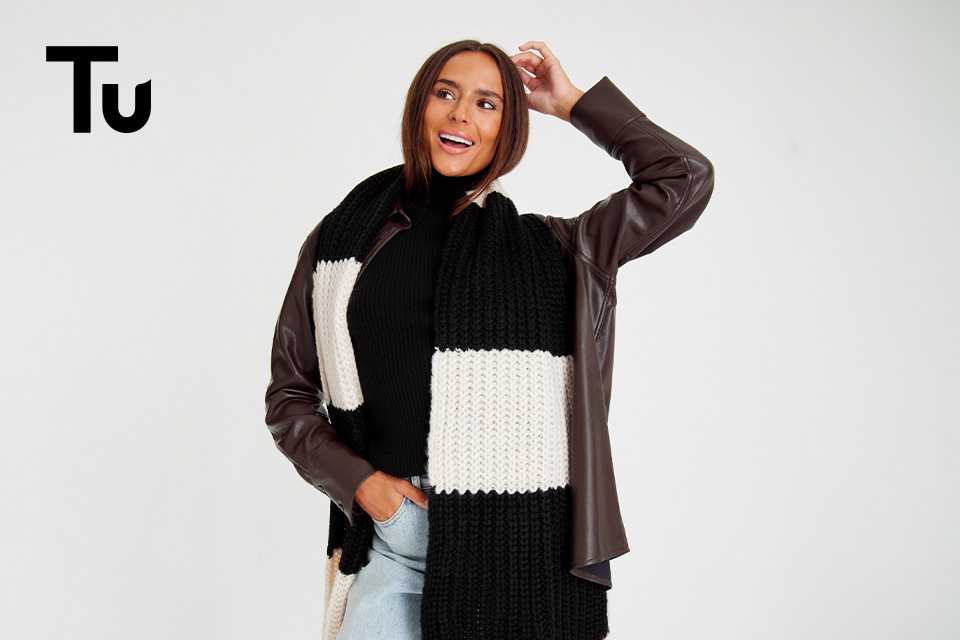 Layer up to keep the cold out. Includes knitwear, accessories and more.