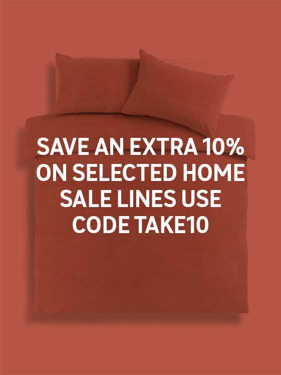Save an extra 10% on selected home sale lines. Use code TAKE10. Shop now.