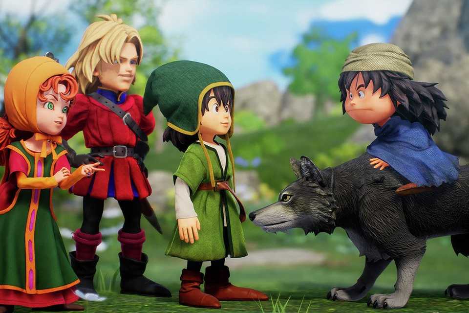 A screengrab from Dragon Quest VII Reimagined Nintendo Switch Game.
