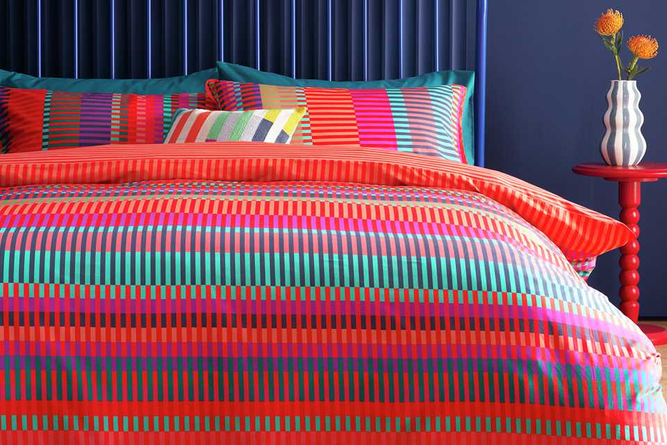 Margo Selby Buster Rep Weave Bedding Set - Single.
