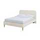 Argos Home Mya Double Fabric Bed Frame - Natural.