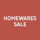 Homewares sale.