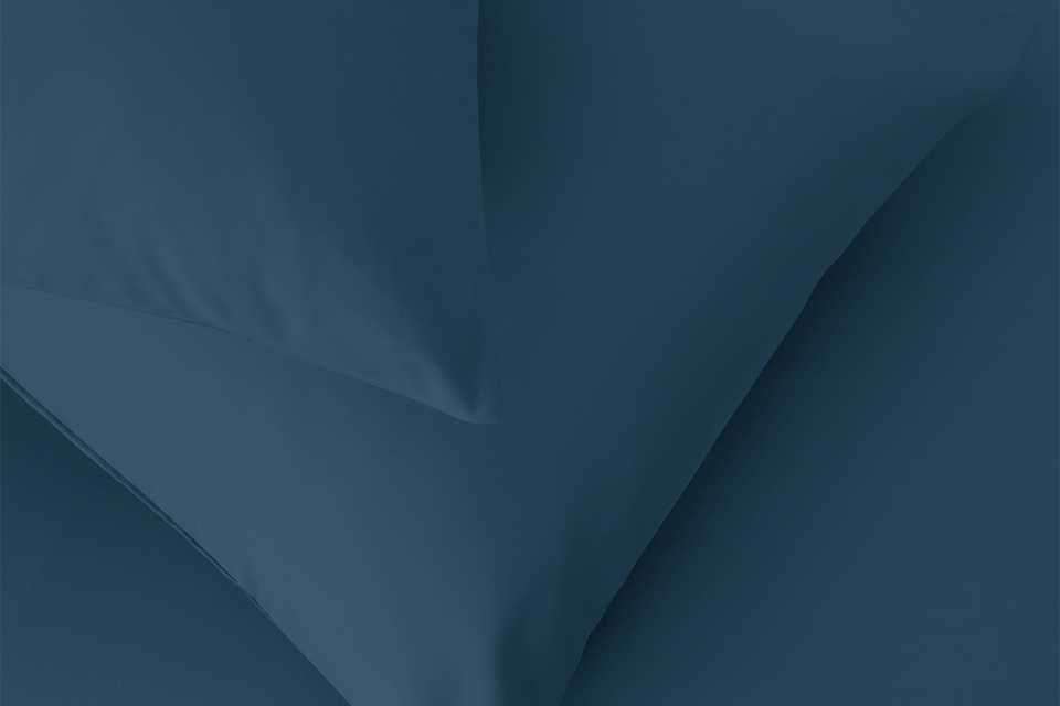 Home Essentials Soft Touch Navy Bedding Set - Single.