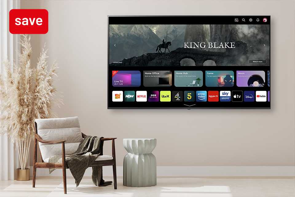 Upgrade your viewing for less TVs starting at £139. Big brands including Samsung & Hisense.