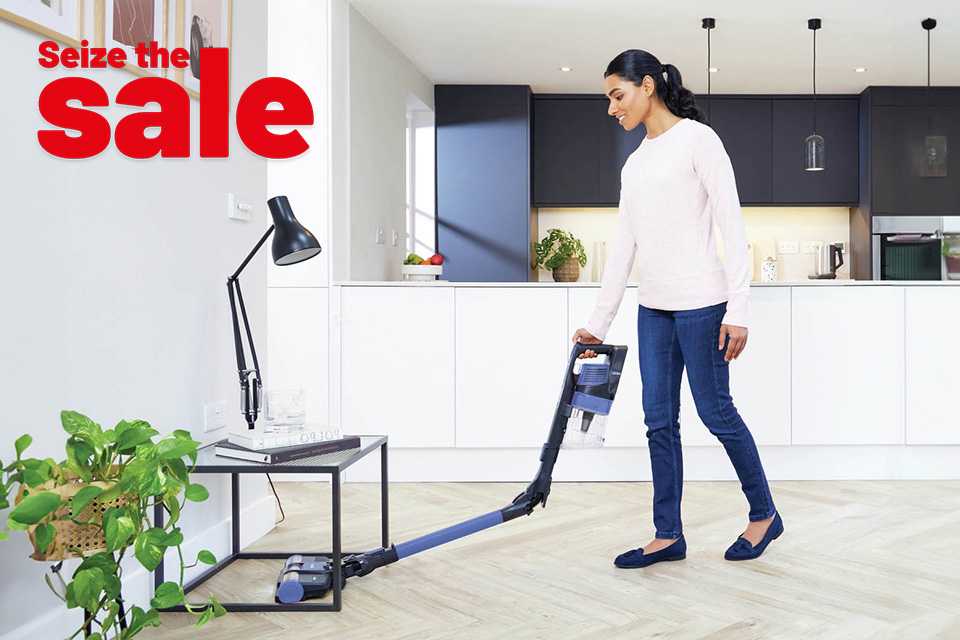Seize the sale. Save up to 40% on selected floorcare.