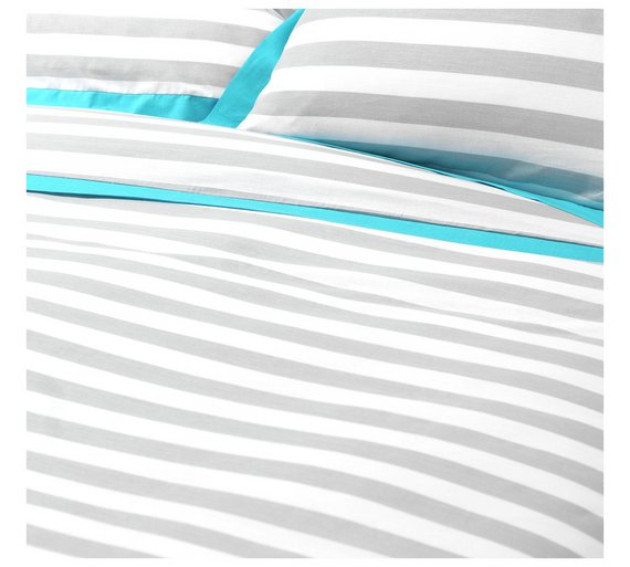 Buy ColourMatch Highlight Stripe Bedding Set Single at Argos.co.uk