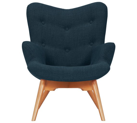 Buy Hygena Angel Fabric Chair Navy at Argos.co.uk Your Online Shop