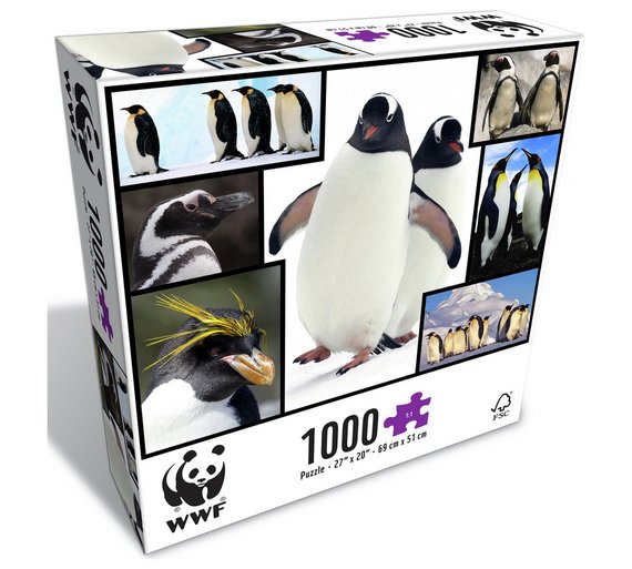 Buy WWF Penguins Puzzle 1000 Pieces at Argos.co.uk Your Online Shop