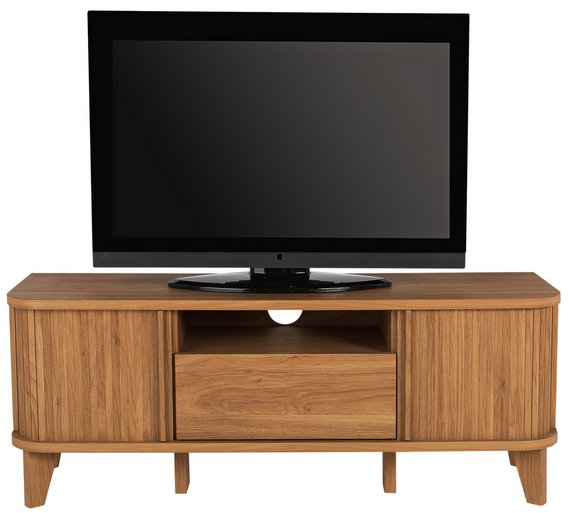 Buy Hygena Sliding Door TV Unit Oak Effect at Argos.co.uk Your Online Shop for Entertainment