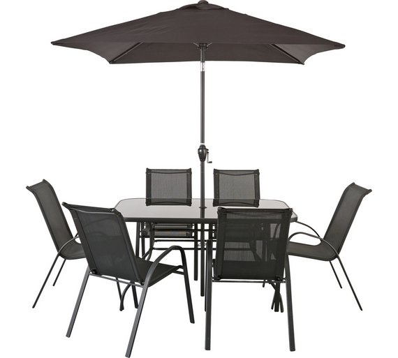 Buy HOME Sicily 6 Seater Patio Set at Argos.co.uk Your Online Shop