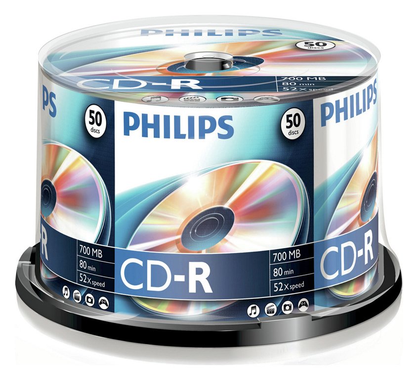 Philips - CD-R Pack of 50 on a Spindle Review