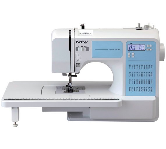 Buy Brother FS40 Sewing Machine with Extension Table White at Argos