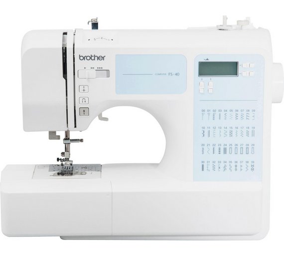 Buy Brother Fs40 Sewing Machine With Extension Table - White At Argos 