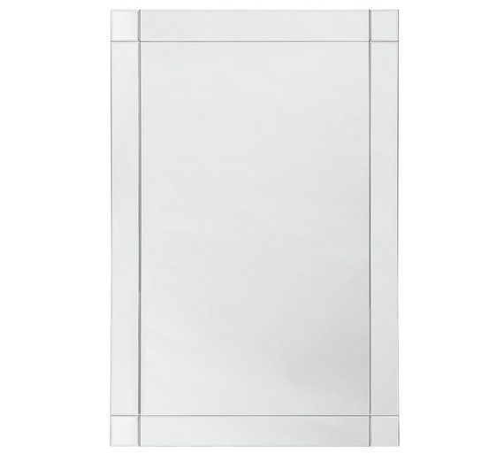 HOME Rectangular Bevelled Wall Mirror review