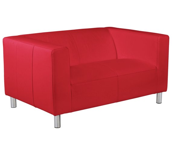 Buy ColourMatch Moda Compact 2 Seater Fabric Sofa Poppy Red at Argos