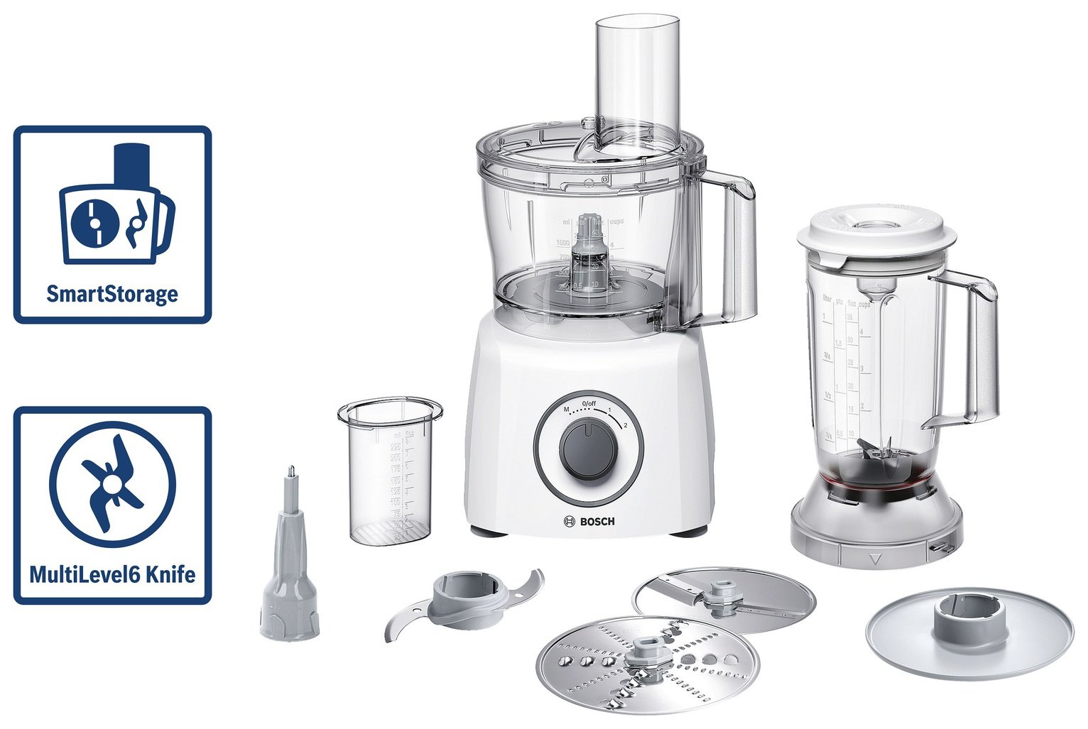 Review of Bosch MCM3200WGB Food Processor