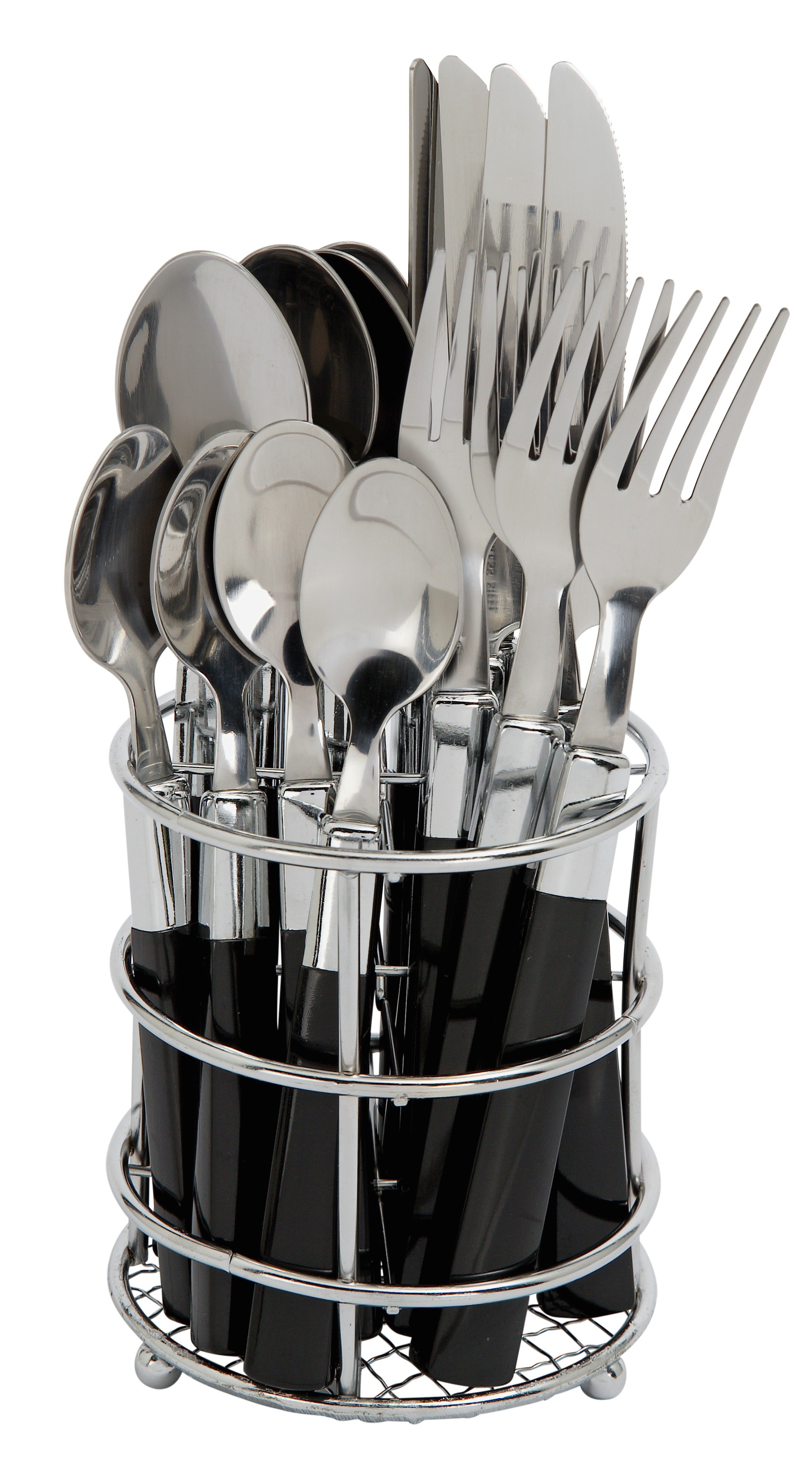 ColourMatch 16 Piece Cutlery Caddy - Jet Black Review