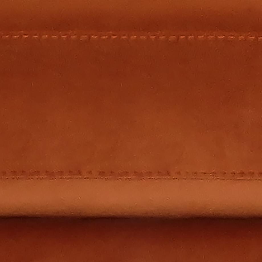 Argos Home Jackson 4 seater velvet sofa - orange.