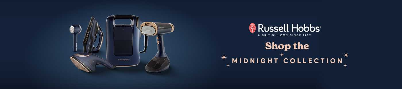 Russell Hobbs. Shop the midnight collection.