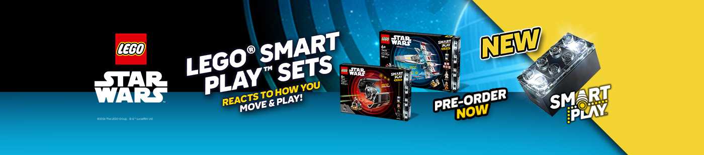 LEGO®. Star Wars. Smart Play™ Sets. Reacts to how you move & play! Pre-order now.