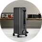 Oil filled radiators.