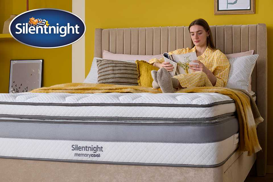 Save 20% on selected Silentnight plus free delivery. Use code SILENT20 at checkout.