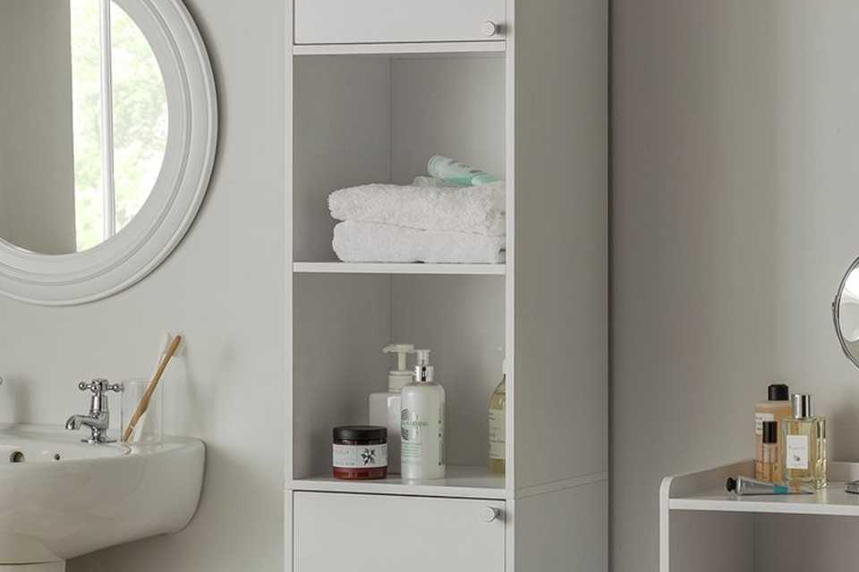 Argos Home Prime Tallboy - White.