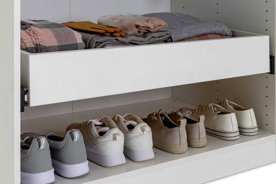 Habitat Munich Double Internal Drawer - White.