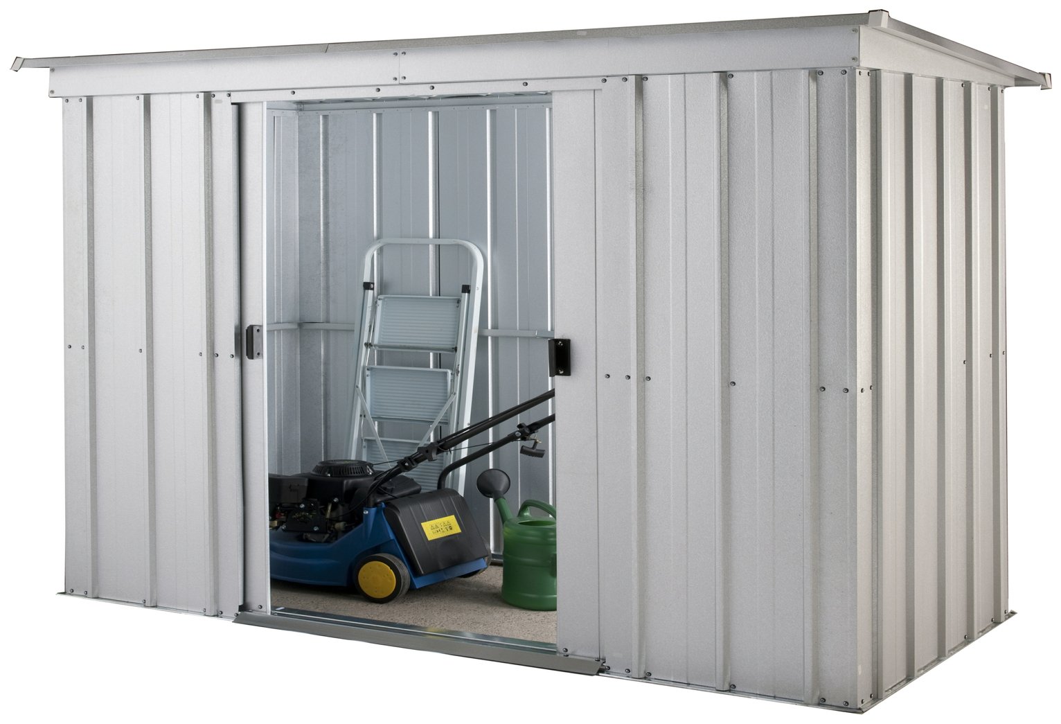 Buy Yardmaster Pent Metal Garden Storage Unit - 6 x 4ft ...