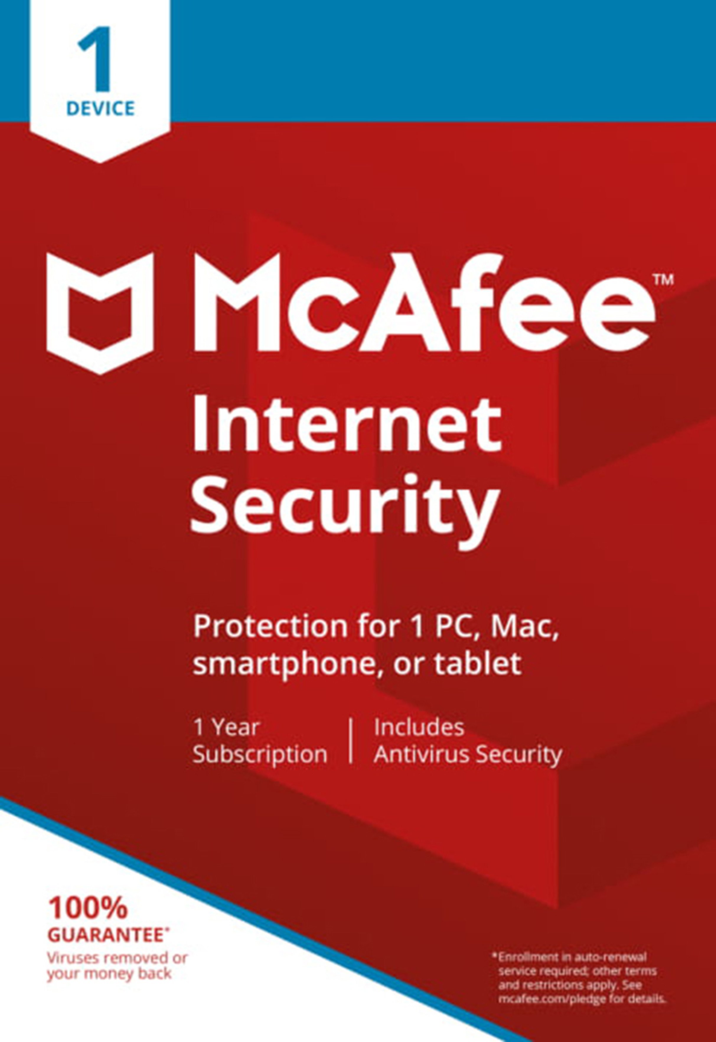 McAfee - Internet Security 2017 - 1 Device Review