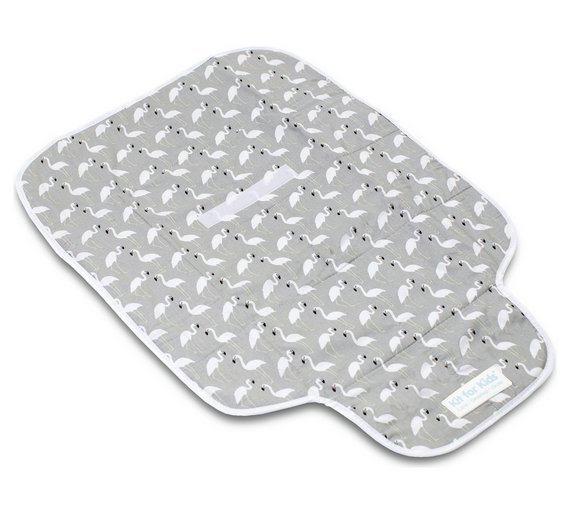 Buy Kit for Kids Travel Change Mat Grey Flamingo at Argos.co.uk