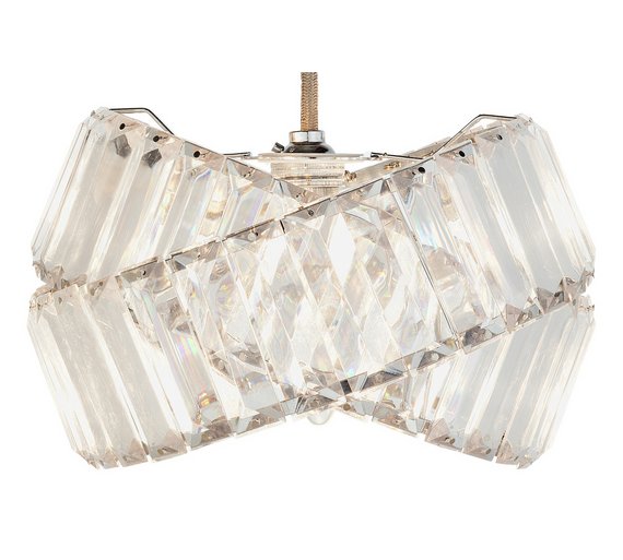 Buy Collection Grace Twist Shade Chrome at Argos.co.uk Your Online Shop for Lamp shades