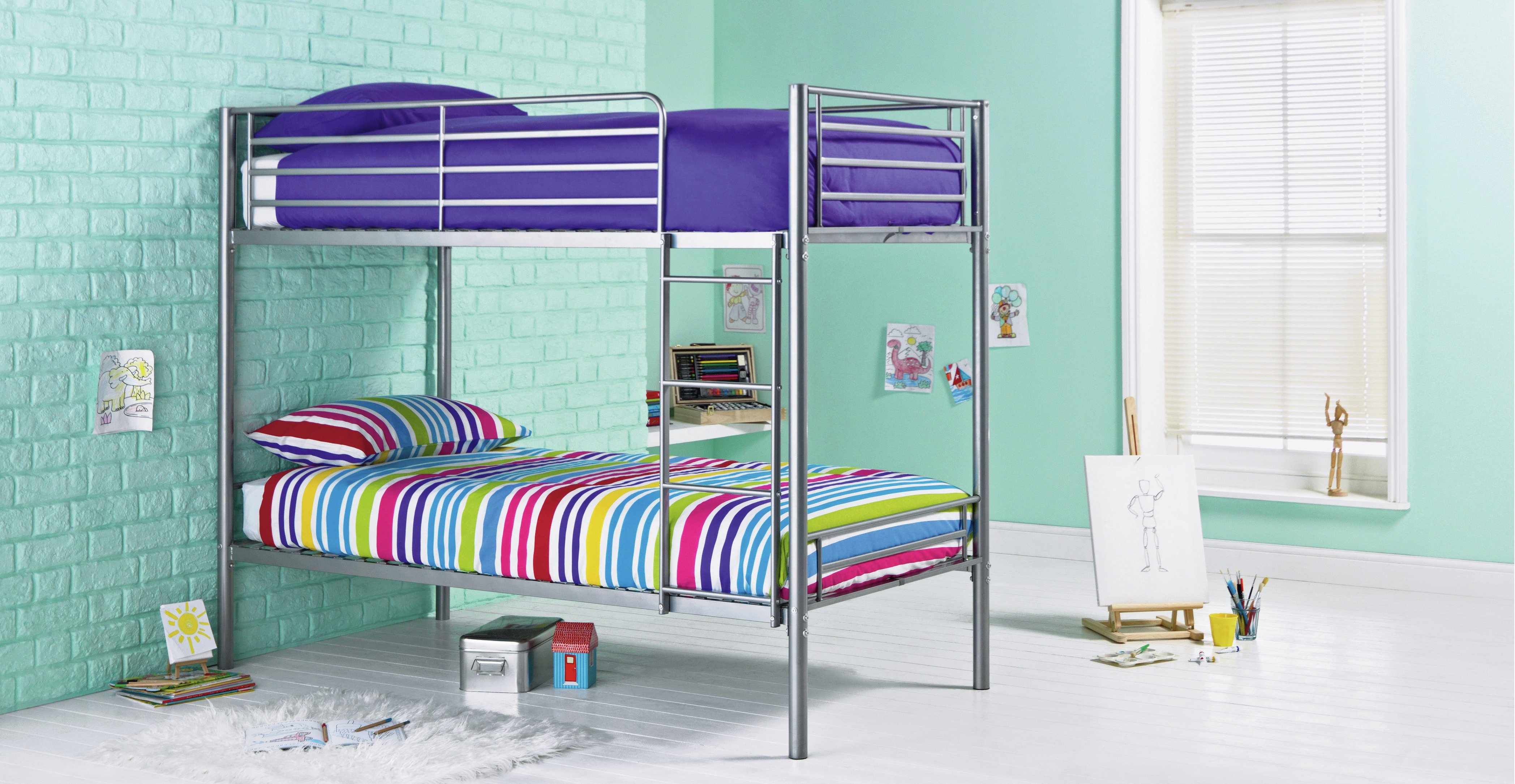 Samuel Shorty Bunk Bed with Elliott Mattress review