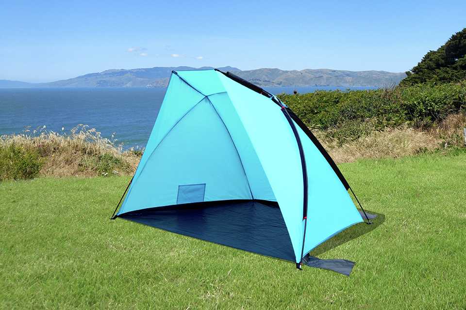 Sun Shelter with SPF50 protection.