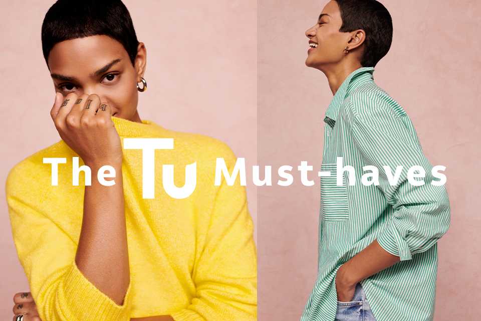The Tu Must-haves. Make your wardrobe work for you this season.