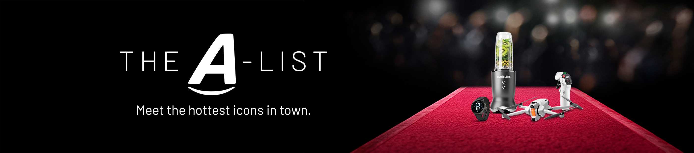 The A-List. Meet the hottest icons in town.