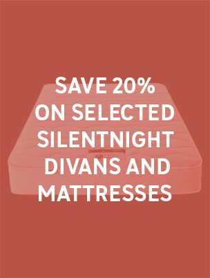 Save 20% on selected Silentnight divans and mattresses using code RESET20. Shop now.