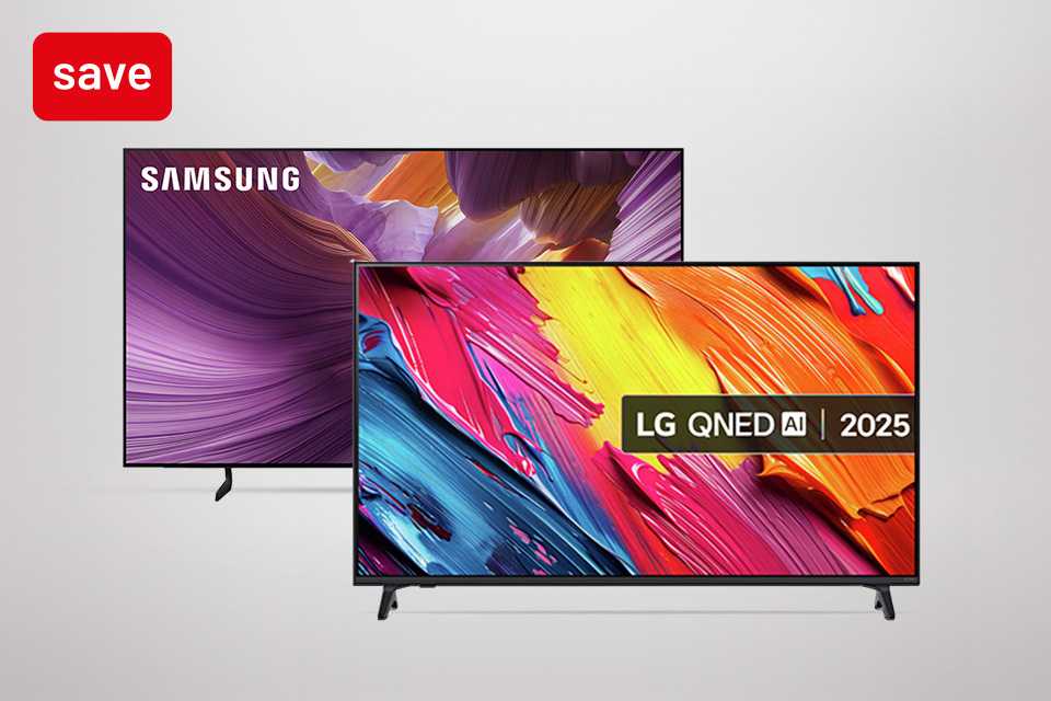 Save up to 15% on selected LG and Samsung TVs with selected codes at checkout.