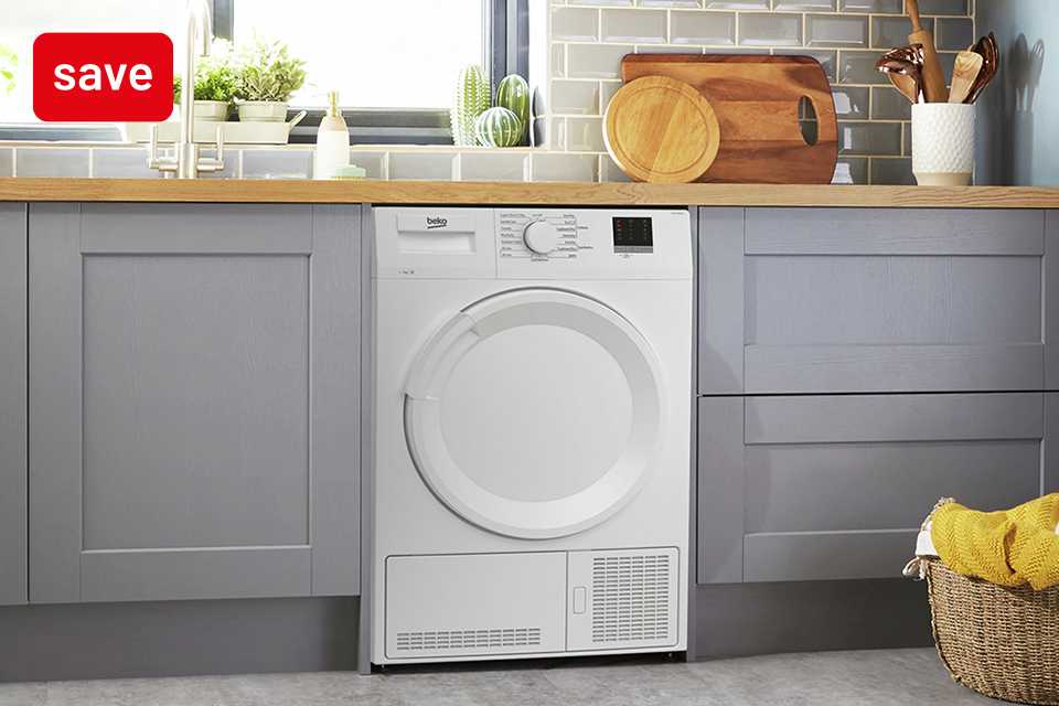 Save 10% on selected tumble dryers using code TUMBLE10.