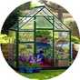 Palram Canopia Hybrid Green Greenhouse.