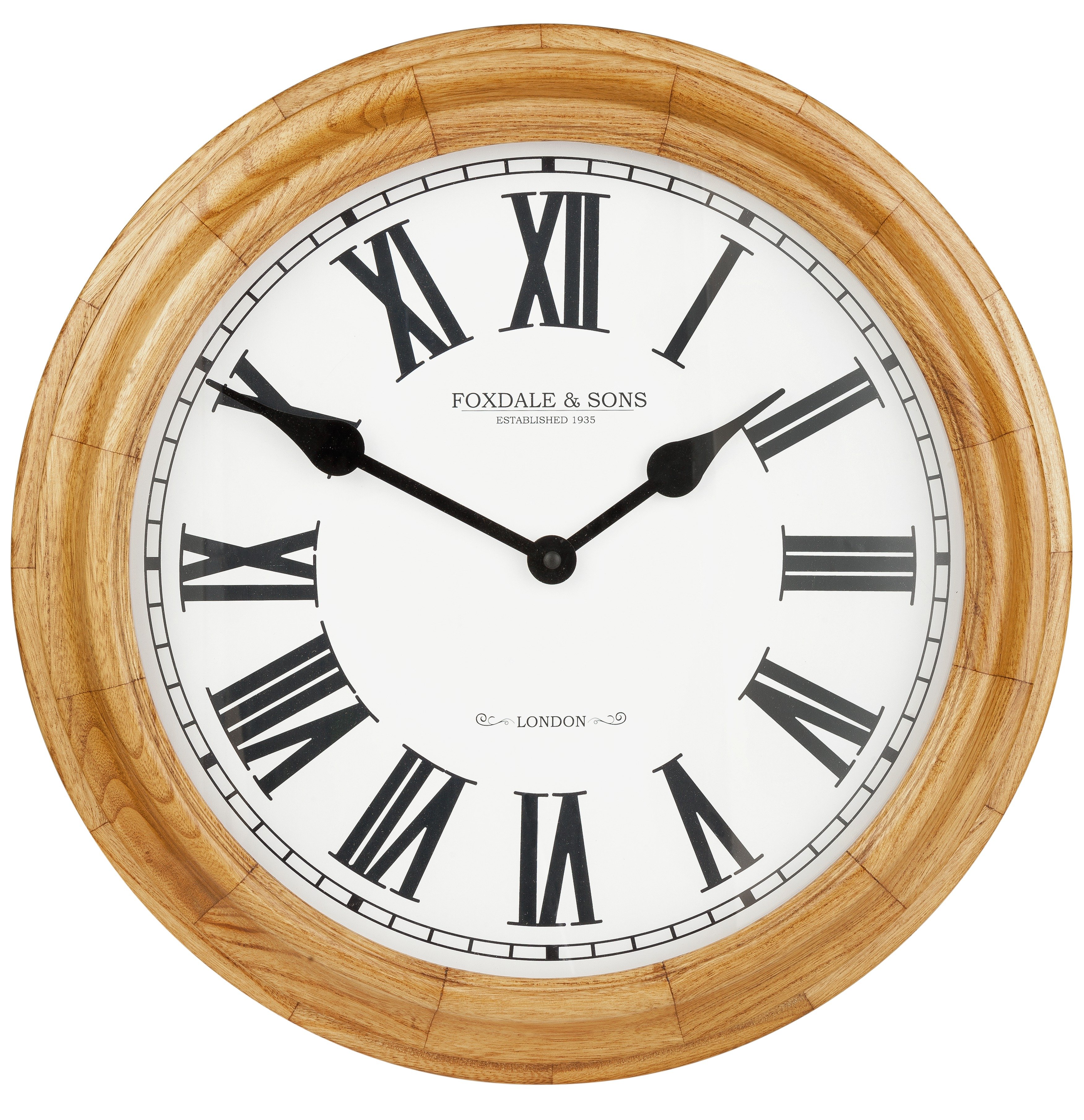 Heart of House Foxdale Wooden Clock review