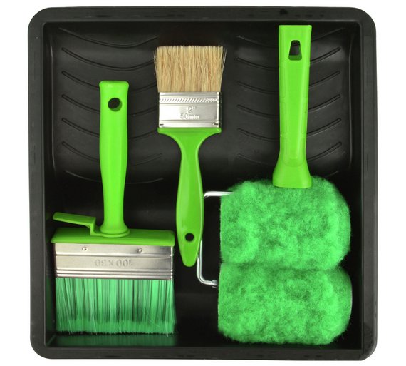 Buy Coral Shed and Fence Paint Roller, Brush Set 6 Piece at Argos.co