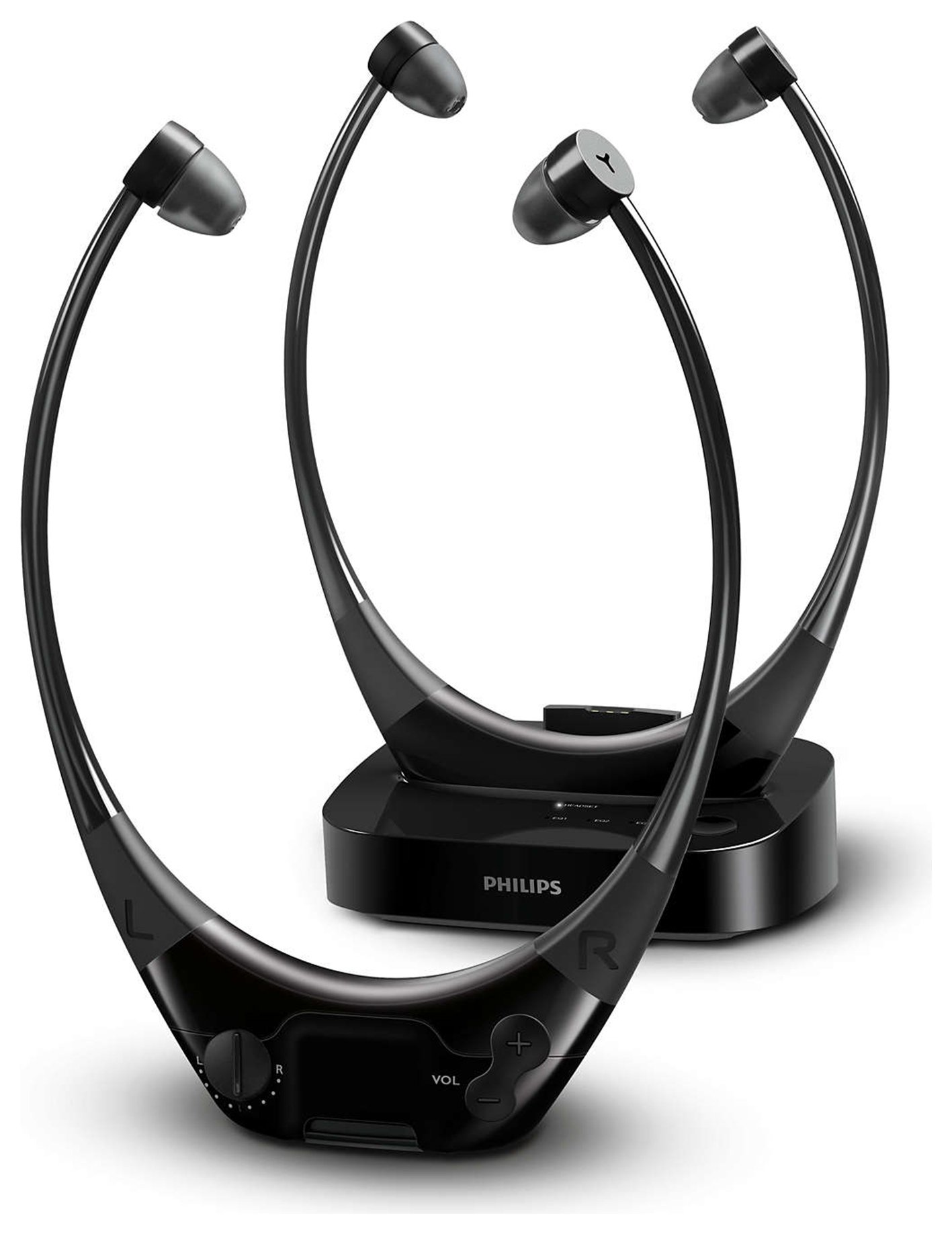 Philips - AudioBoost Wireless TV Headphones - Twin Pack Review