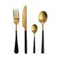 Habitat Two Tone 16 Piece Stainless Steel Cutlery Set.