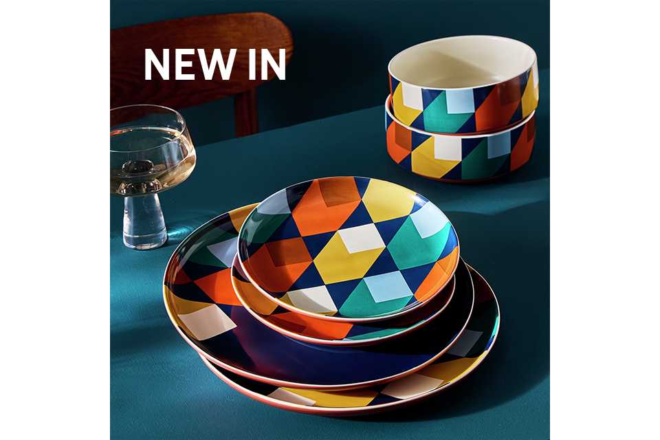 New in kitchen & dining. Refresh your space with the latest arrivals. Shop new in.