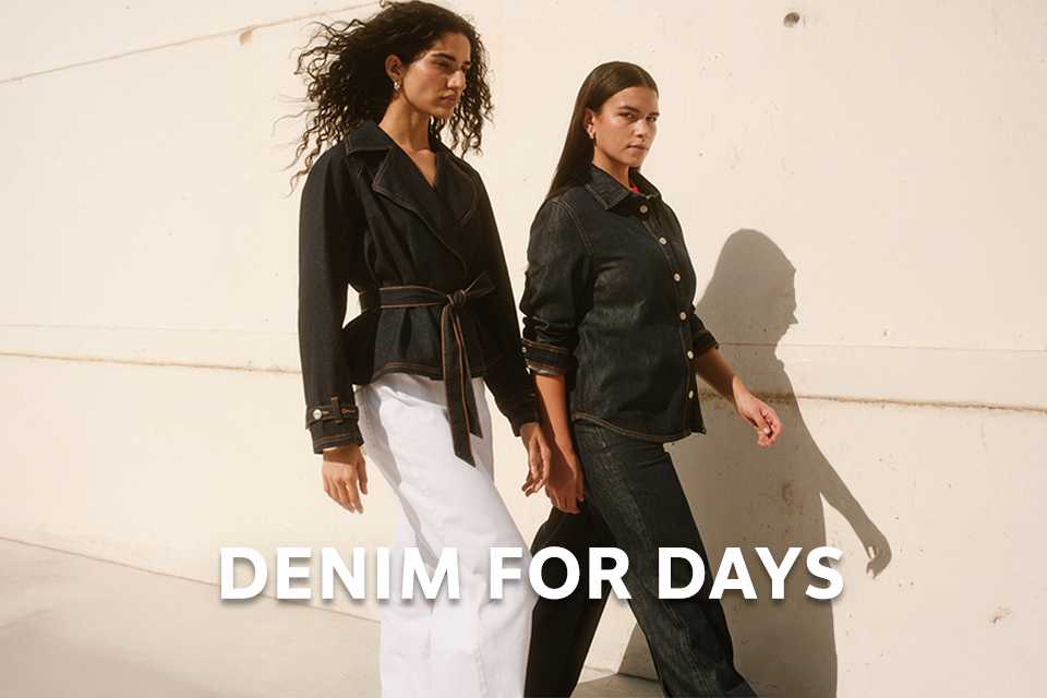 Denim for days.