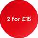 2 for £15.